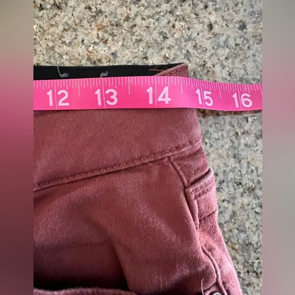 WIT & WISDOM ‘ab'solution High Waist Ankle Skinny Pants Burnt Henna Size 6 EUC - Picture 5 of 11